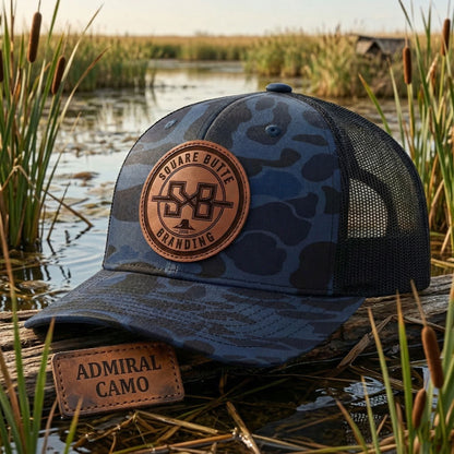 Richardson 112PFP Leather Patch Hat