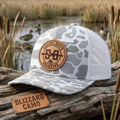 Richardson 112PFP Leather Patch Hat
