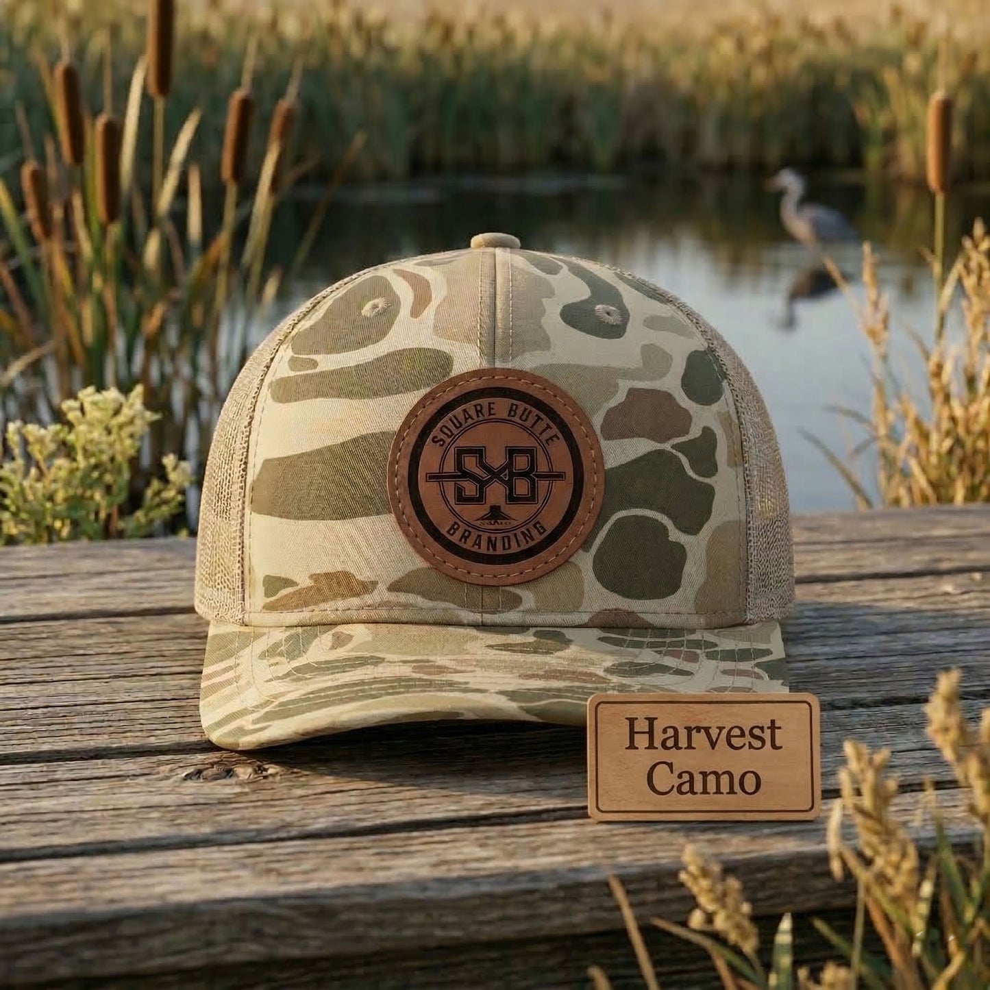 Richardson 112PFP Leather Patch Hat