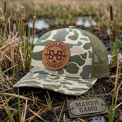 Richardson 112PFP Leather Patch Hat